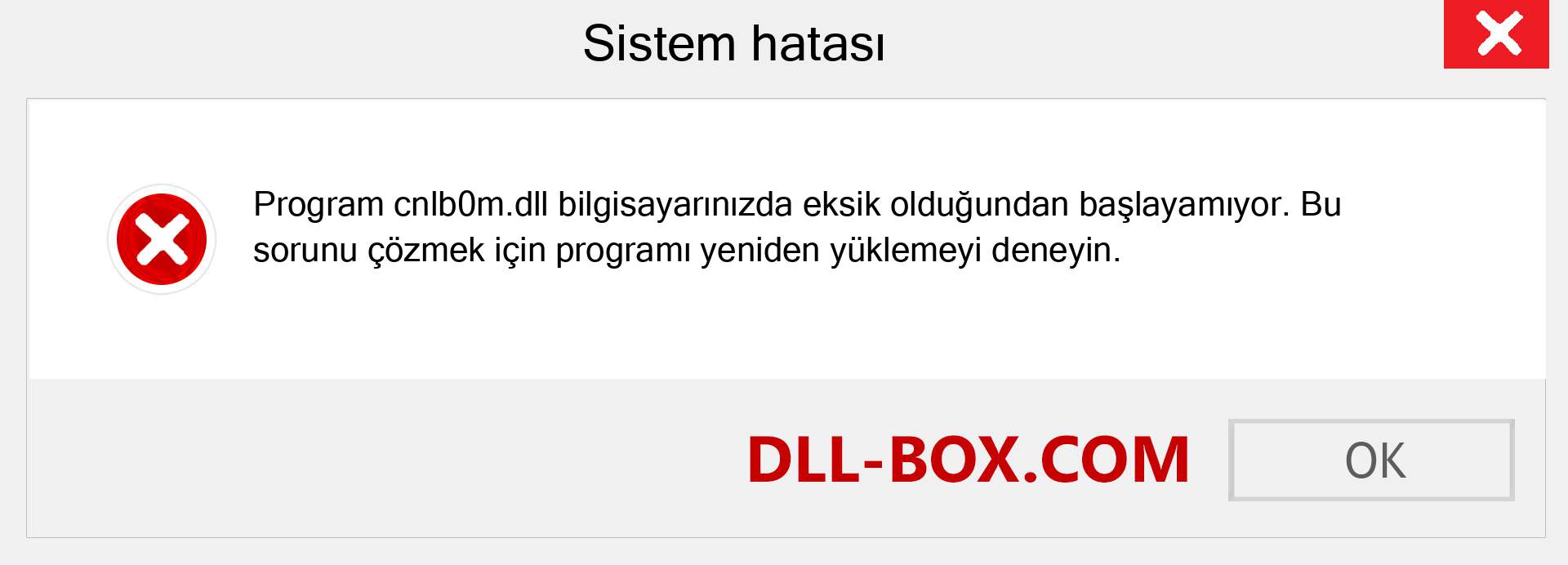 cnlb0m.dll dosyası eksik mi? Windows 7, 8, 10 için İndirin - Windows'ta cnlb0m dll Eksik Hatasını Düzeltin, fotoğraflar, resimler